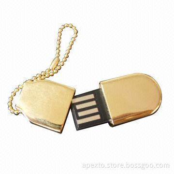 Mini USB Flash Drive with More than 1,000,000 Times Data Encryption